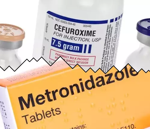 Cefuroxima contra Metronidazol